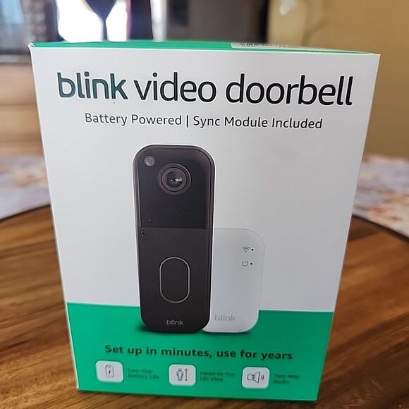 2025 Blink Video Doorbell 2nd Gen With Sync Module Core System. New - Picture 2 of 8